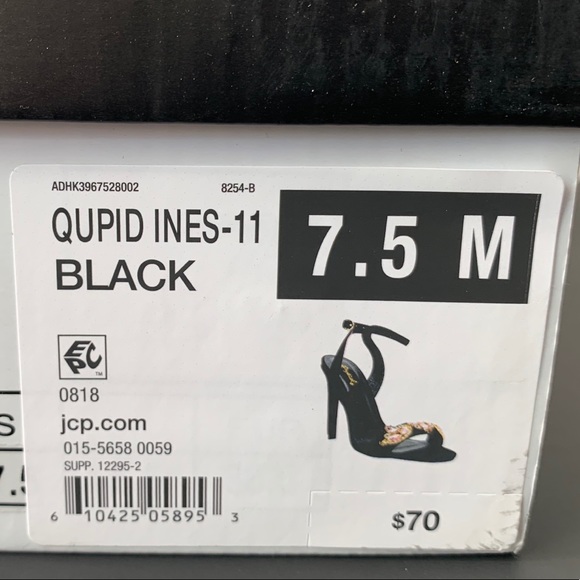 Quipid Rhinestone Embellished 4” Heels - Picture 7 of 11